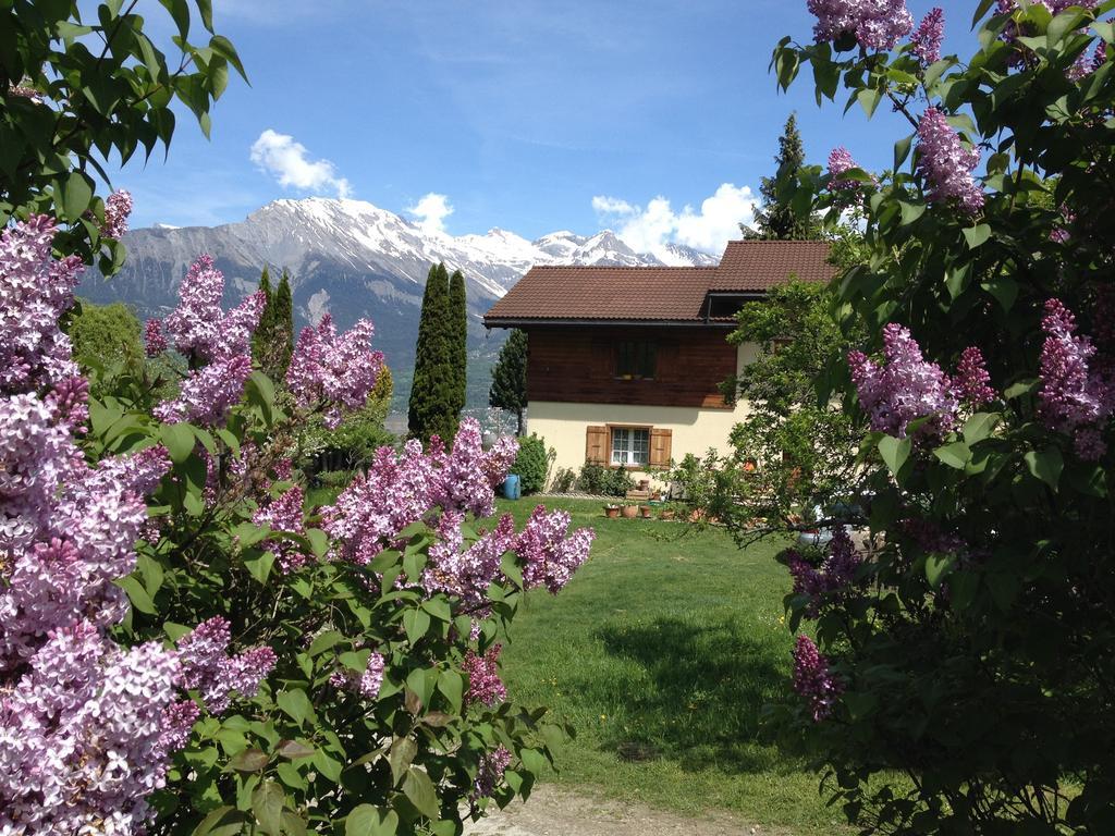 Domaine Bellevie Bnb Vex Quarto foto